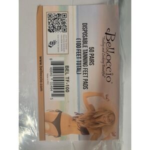 50 Pairs of Disposable Tanning Feet Pads (100 Feet Total) Sunless Airbrush DEAL!